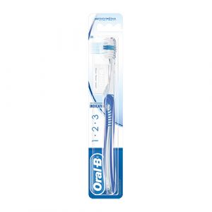 Oral-B 1 2 3 Indicator Medium Manual Toothbrush Size 40