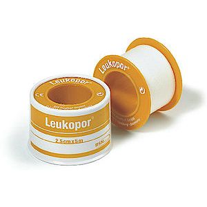 Essity Italy Leukopor Plaster On Spool For Sensitive Skins M 5x1,25 Cm