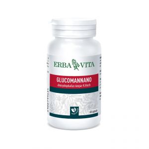 Erbavita monoplant capsules glucomannan dietary supplement 60 capsules