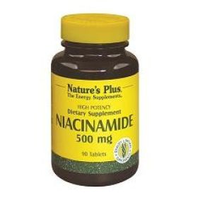Nature's Plus Niacinamide Supplement 90 Tablets