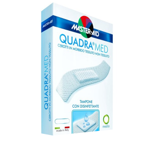 Master-aid Quadra Med Soft Non-Woven Patches - 20 Medium