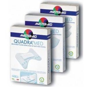 Master-aid Quadra Med Plasters In Soft Non-Woven Fabric - 18 Minis