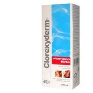 Icf Clorexyderm Shampoo Strong Disinfectant Dogs And Cats 200 Ml