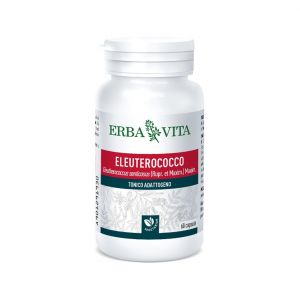 Erba Vita Eleutherococcus Adaptogen Tonic Supplement 60 capsules 400 mg