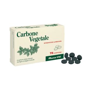 Maco Viti Vegetable Charcoal Food Supplement 75 Tablets
