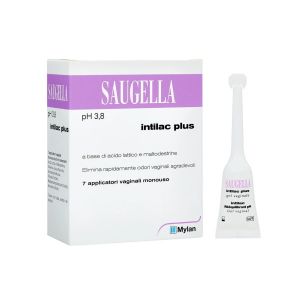 Saugella intilac plus vaginal solution 7 applicators 5 ml