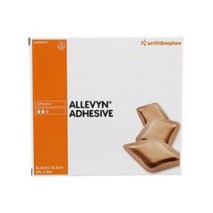 Allevyn Adhesive Sterile Adhesive Hydrocellular Dressing 12,5x12,5 Cm. 3 pieces