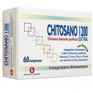 Chemist's Research Chitosan 1200 Extra Weight Control Supplement 60 tablets