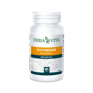 Erba Vita Borage Oil Skin Wellness Supplement 45 Pearls