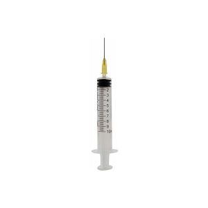 Syringe Pic 10ml Needle 1 Gauge 20x1,5 Central Luer Cone 1 Piece