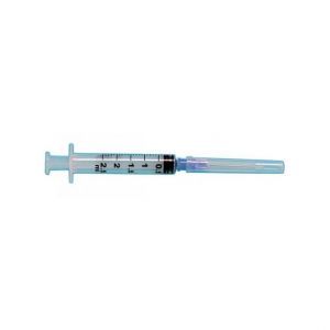 Sterile Disposable Pic Syringe With Mounted Needle Gauge23 Capacity 2.5ml 1 Piece