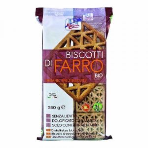 La Finestra Sul Cielo Biscotti di Farro Senza Lievito Bio 350g