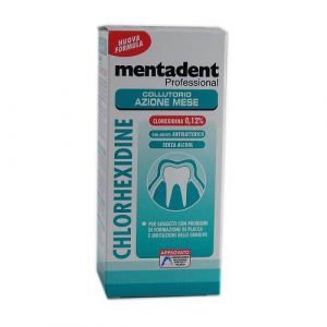 Mentadent professional mouthwash with chlorhexidine 0.12% 200 ml