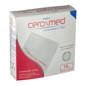Compressed Gauze In Non Woven Fabric Ceroxmed 36x40 Cm 12 Pieces