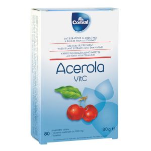 Acerola Food Supplement 80 Tablets