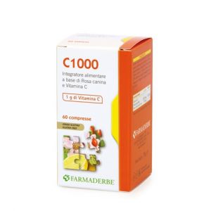 Farmaderbe Nutra Line C 1000 Immune System Supplement 60 Tablets