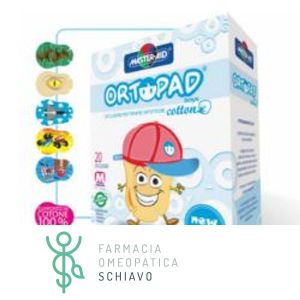 Ortopad Cotton Boys Junior Self Adhesive Occluder Patch For Amblyopia And Strabismus 20 Pieces