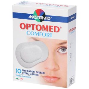 Optomed Comfort Complesso Oculare Sterile Autoadesive Protettivo 10 Compresse Oculari