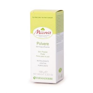 Farmaderbe Micovit Talc Powder Essential Oils For The Skin 100g