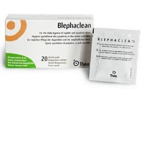 Blephaclean Sterile Eye Gauzes Based On Hyaluronic Acid 20 Pieces