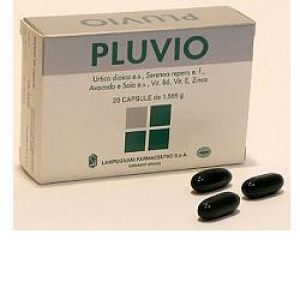 Pluvio food supplement of urtica dioica, Serenoa repens 20 capsules