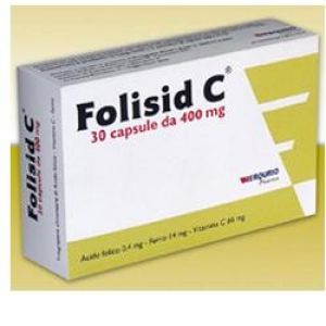 Folisid C Food Supplement 30 Capsules From 400mg
