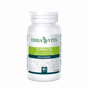 Erba Vita Echinacea Supplement Defenses of the Body 125 Tablets 400 mg