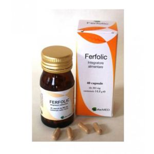 Erbex Ferfolic Food Supplement 40 Tablets