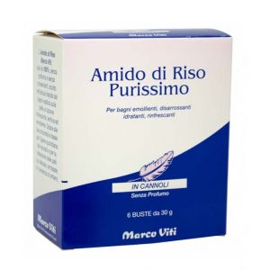 Marco viti pure rice starch in cannoli 6 bags of 30 g