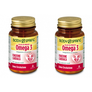 Body Spring Omega 3 Fish Oil Bipack 50 Capsules X 2