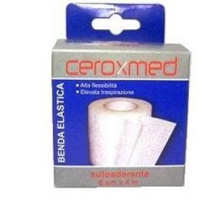 Elastic Bandage Ceroxmed Self Adherent 10x400cm 1 Piece