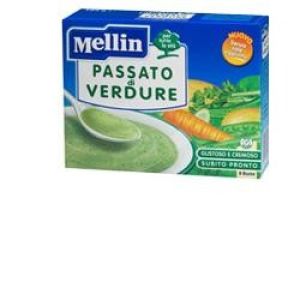 Mellin Pureed Vegetables 8 Bags Of 8g