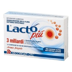 Lacto' Più 3 Miliardi Integratore Fermenti Lattici In Spore 12 Compresse