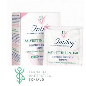 Intiley refreshing deodorant intimate wipes 10 sachets