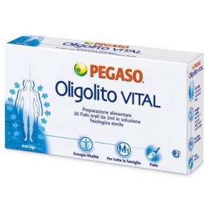 Pegaso Oligolito Vital Supplement Of Minerals 20 Vials 2 ml