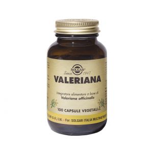 Solgar Valerian Relaxing Supplement 100 Vegetable Capsules