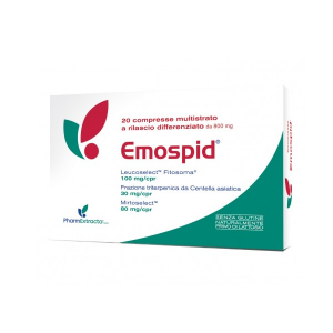 Emospid microcirculation supplement and heavy legs 20 tablets