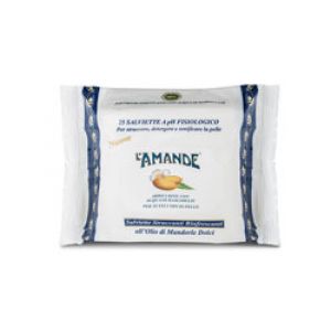 L'amande Marseille Make-up Remover Wipes With Sweet Almond Oil 25 Pieces