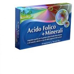 Acido Folico + Minerali 20 Capsule