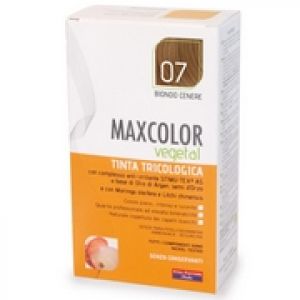Max Color Vegetal Tricological Hair Dye n°07 Ash Blonde 140 ml