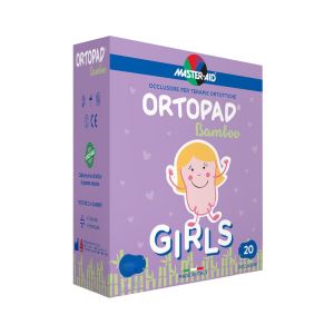 Master-aid Ortopad Cotton Girls Occluder For Orthoptic Therapy Medium 20 Pieces