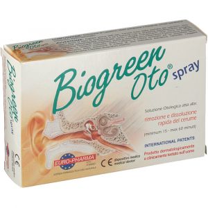 Biogreen otologic otologic solution earwax removal and dissolution spray 13 ml