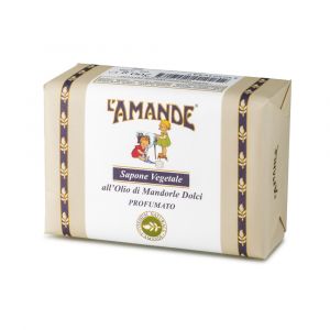 L'amande Marseille Sweet Almond Oil Vegetable Soap 200g