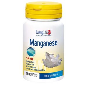 LongLife Manganese Antioxidant Supplement 100 Tablets