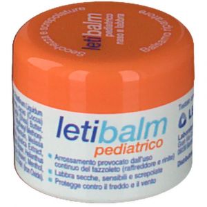 Leti Balm Pediatric Moisturizing Balm Nose And Dry Lips Jar 10 ml