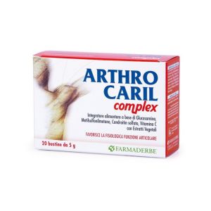 Farmaderbe Arthrocaril Complex Integratore 20 Bustine 5 g