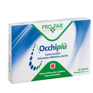 Occhi Piu' Refreshing Eye Drops 10 Fl From 0.5ml Profar