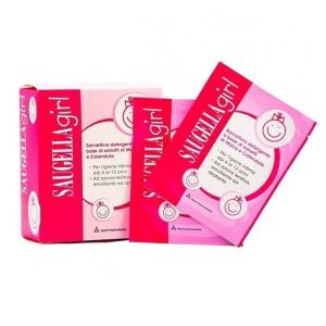 Saugella girl intimate wipes 4-12 years 10 sachets