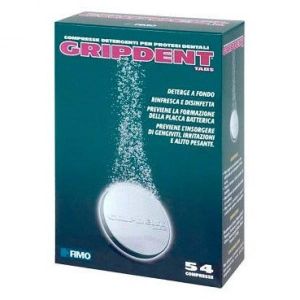 Gripdent Tabs Detergente per Protesi Dentaria 54 Compresse