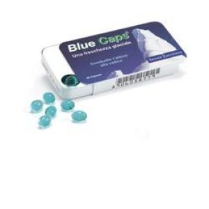 Food supplement - blue caps mint 40 capsules